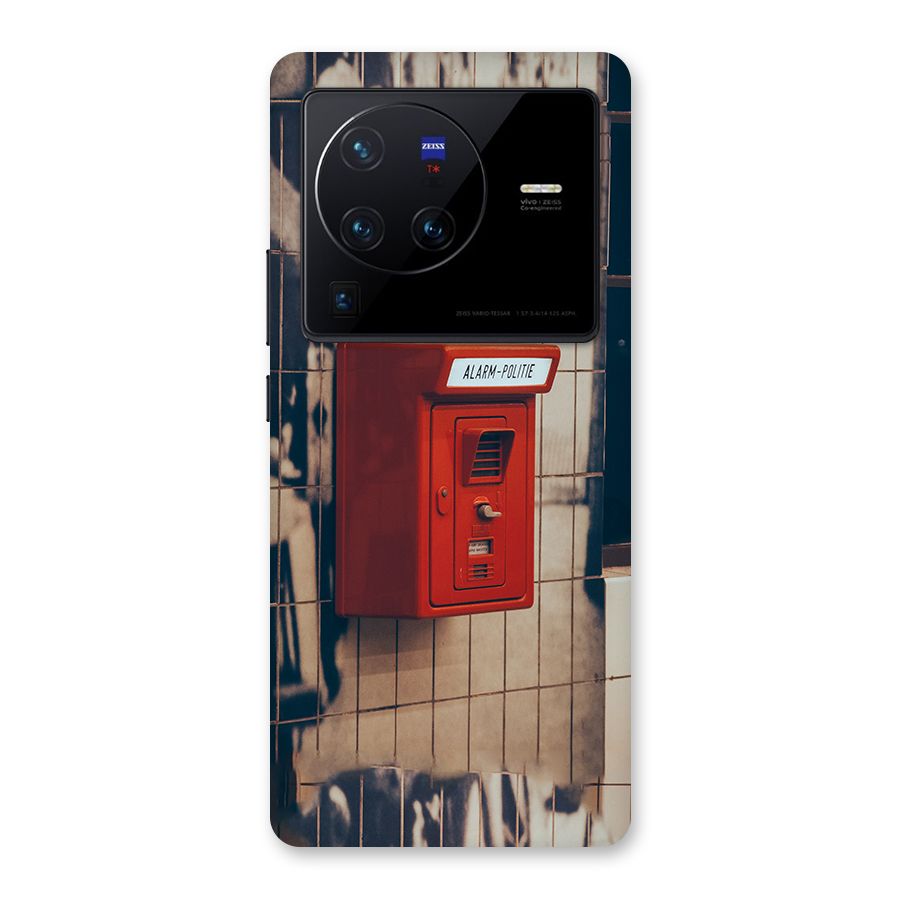 Vintage Alarm Back Case for Vivo X80 Pro