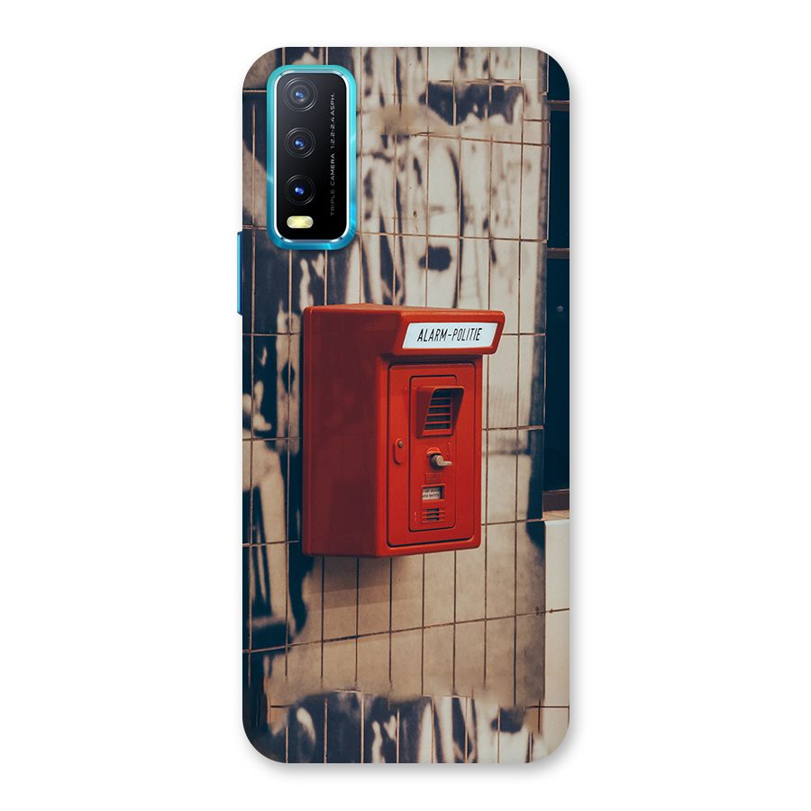 Vintage Alarm Back Case for Vivo Y20G