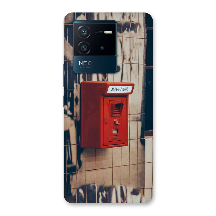 Vintage Alarm Back Case for Vivo iQOO Neo 6 5G