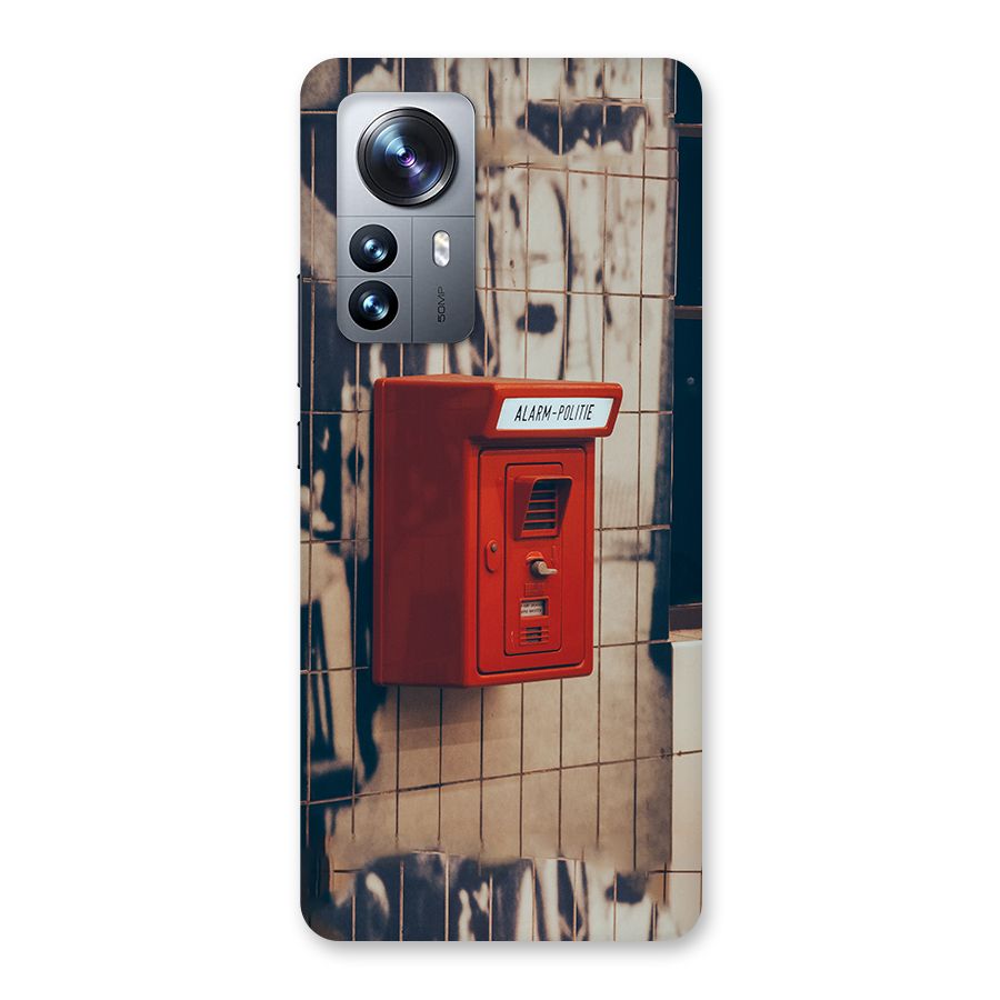 Vintage Alarm Back Case for Xiaomi 12 Pro