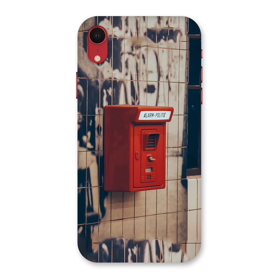 Vintage Alarm Back Case for iPhone XR