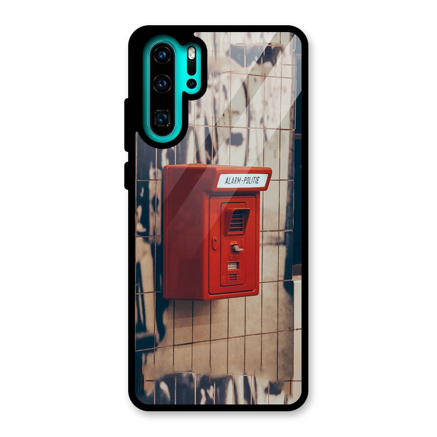 Vintage Alarm Glass Back Case for Huawei P30 Pro