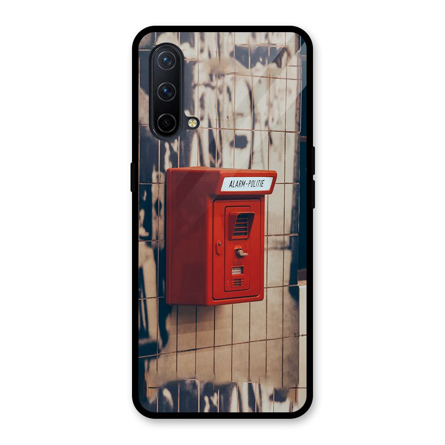 Vintage Alarm Glass Back Case for OnePlus Nord CE 5G