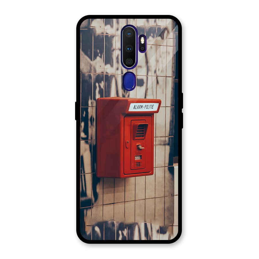 Vintage Alarm Glass Back Case for Oppo A9 (2020)