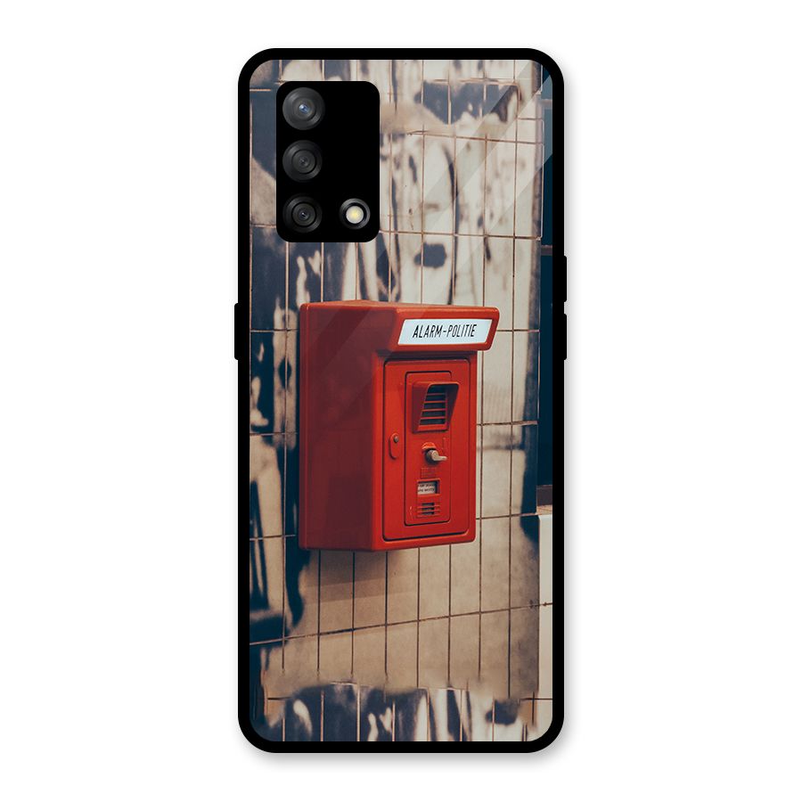 Vintage Alarm Glass Back Case for Oppo F19