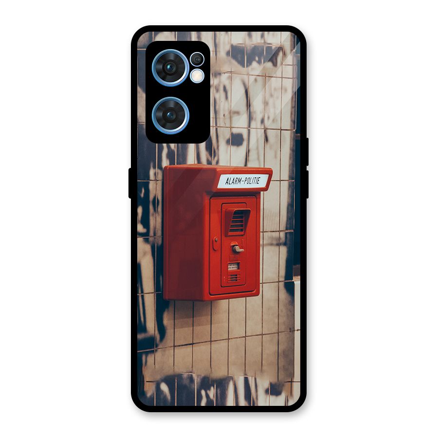 Vintage Alarm Glass Back Case for Oppo Reno7 5G