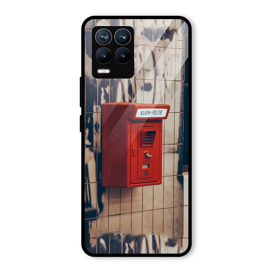Vintage Alarm Glass Back Case for Realme 8 Pro