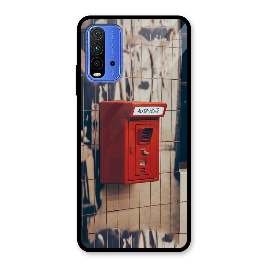 Vintage Alarm Glass Back Case for Redmi 9 Power