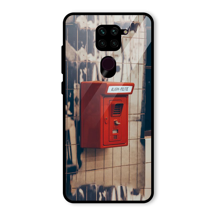 Vintage Alarm Glass Back Case for Redmi Note 9