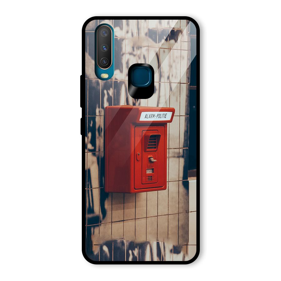 Vintage Alarm Glass Back Case for Vivo Y17