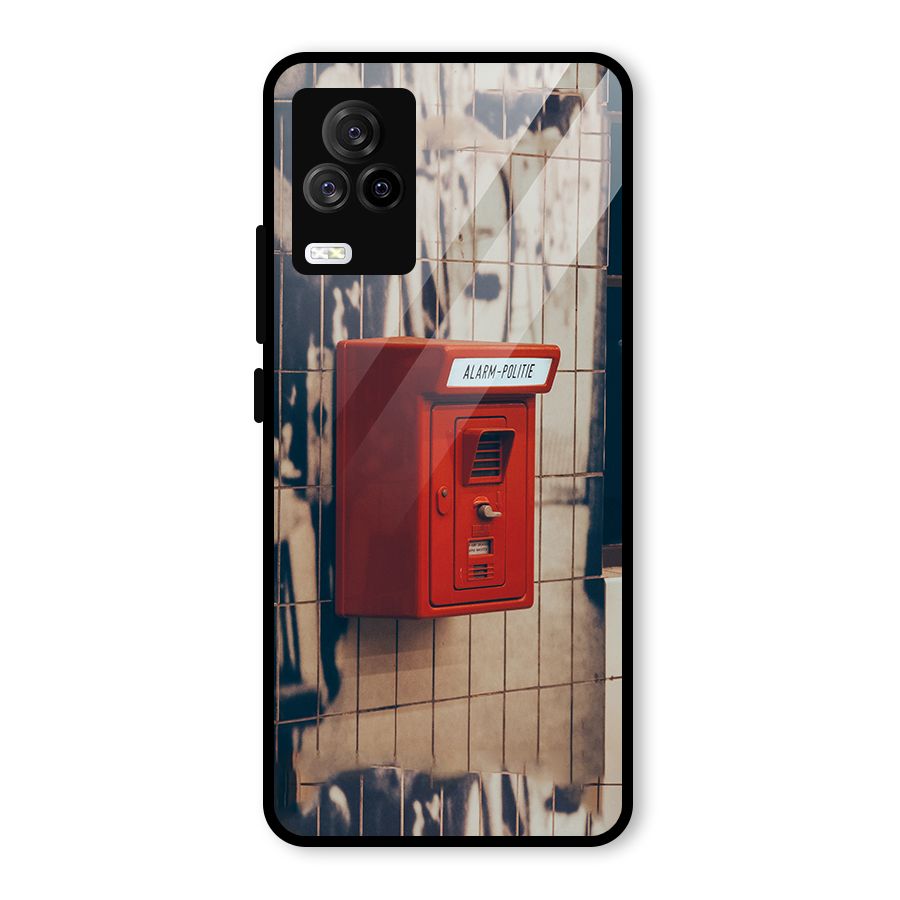 Vintage Alarm Glass Back Case for Vivo iQOO 7 Legend 5G