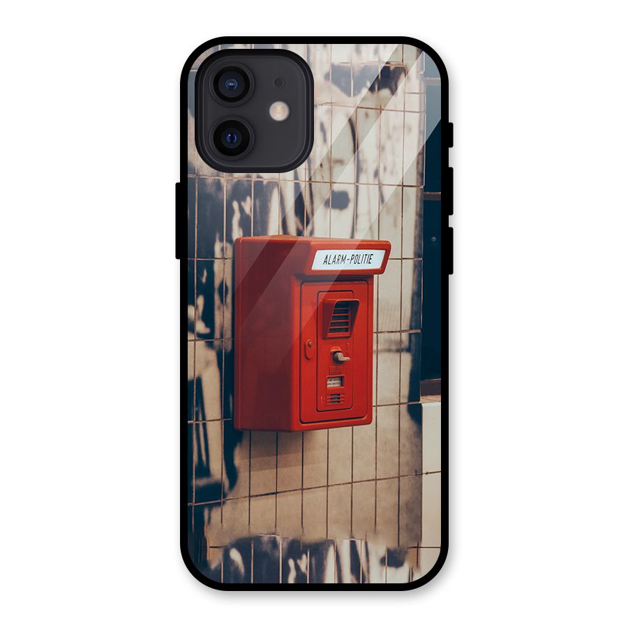 Vintage Alarm Glass Back Case for iPhone 12