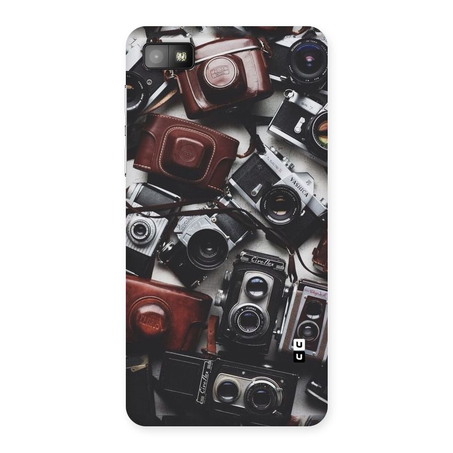 Vintage Beauty Shutter Back Case for Blackberry Z10