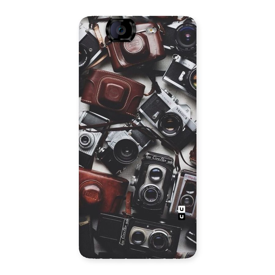 Vintage Beauty Shutter Back Case for Canvas Knight A350