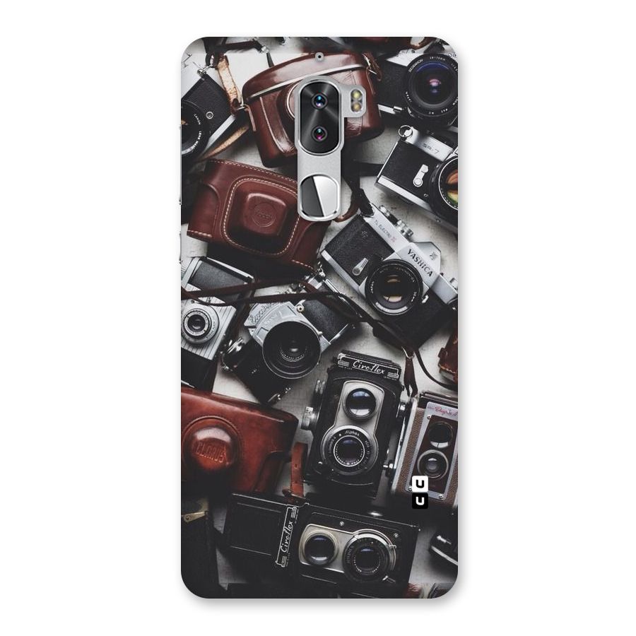 Vintage Beauty Shutter Back Case for Coolpad Cool 1