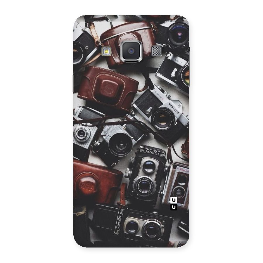 Vintage Beauty Shutter Back Case for Galaxy A3
