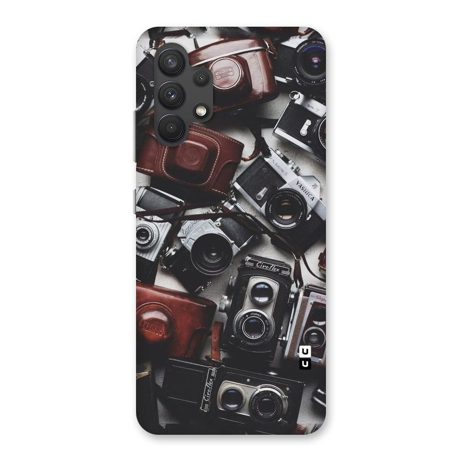 Vintage Beauty Shutter Back Case for Galaxy A32