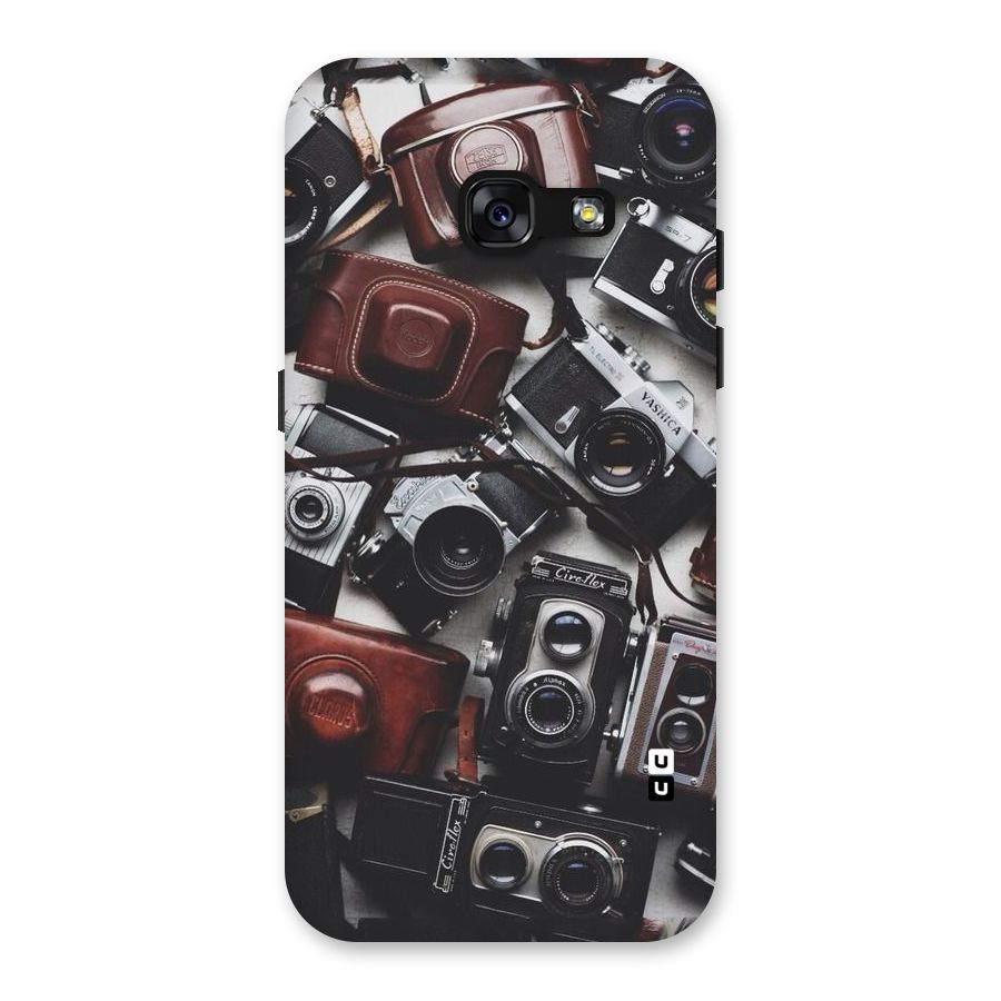 Vintage Beauty Shutter Back Case for Galaxy A3 (2017)