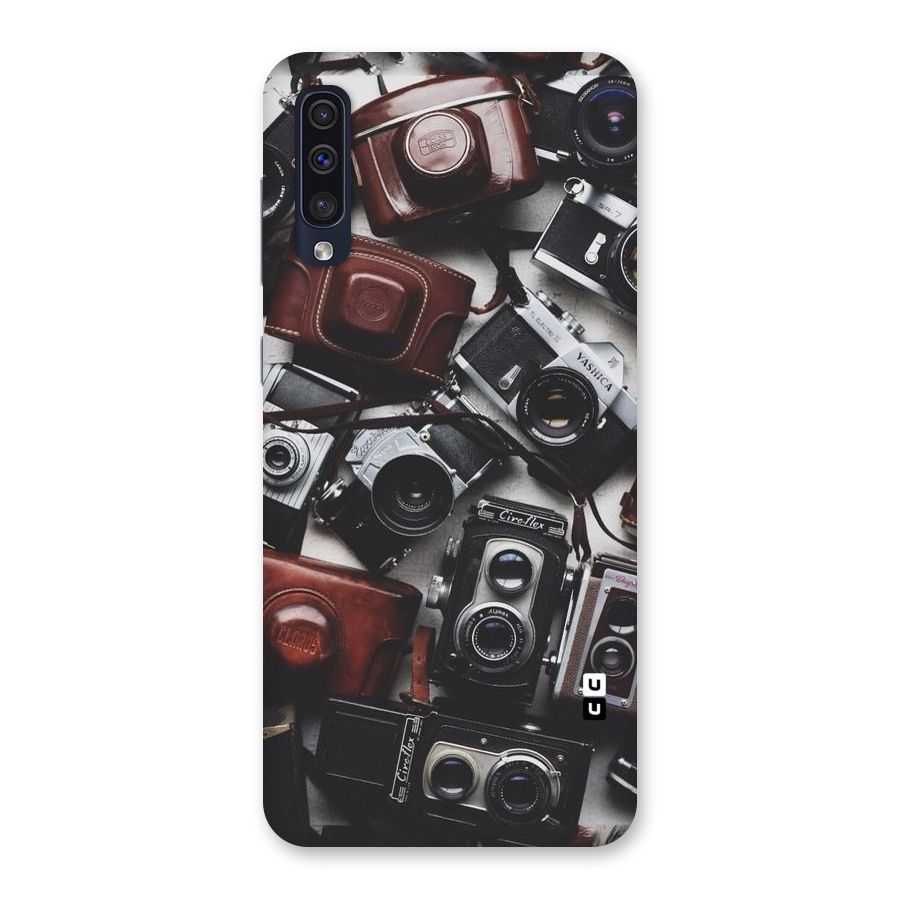 Vintage Beauty Shutter Back Case for Galaxy A50