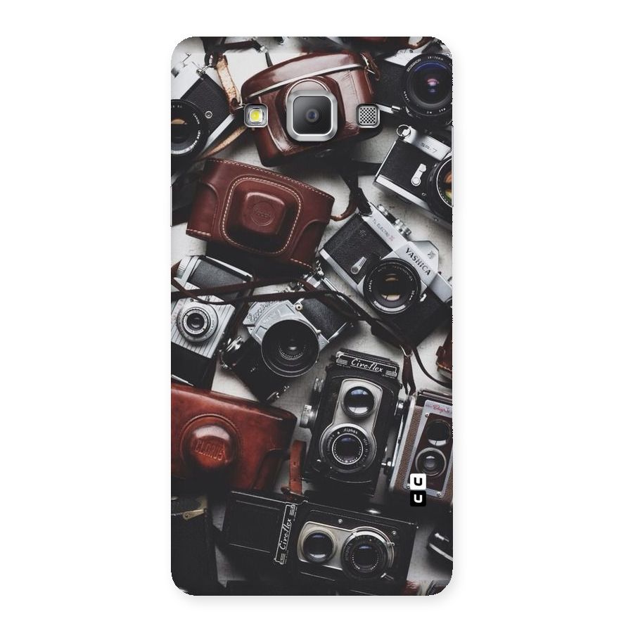 Vintage Beauty Shutter Back Case for Galaxy A7