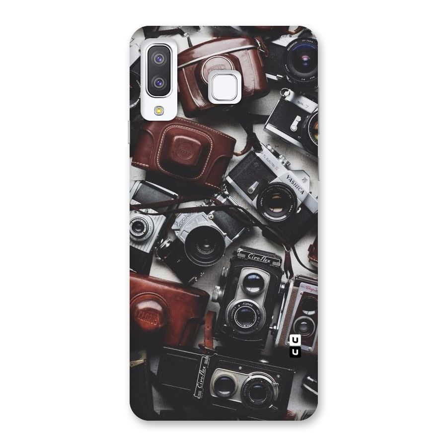Vintage Beauty Shutter Back Case for Galaxy A8 Star