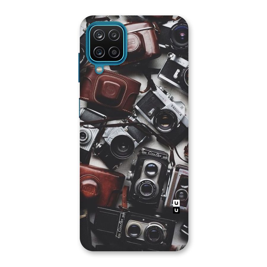 Vintage Beauty Shutter Back Case for Galaxy F12