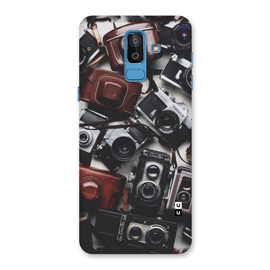 Vintage Beauty Shutter Back Case for Galaxy J8