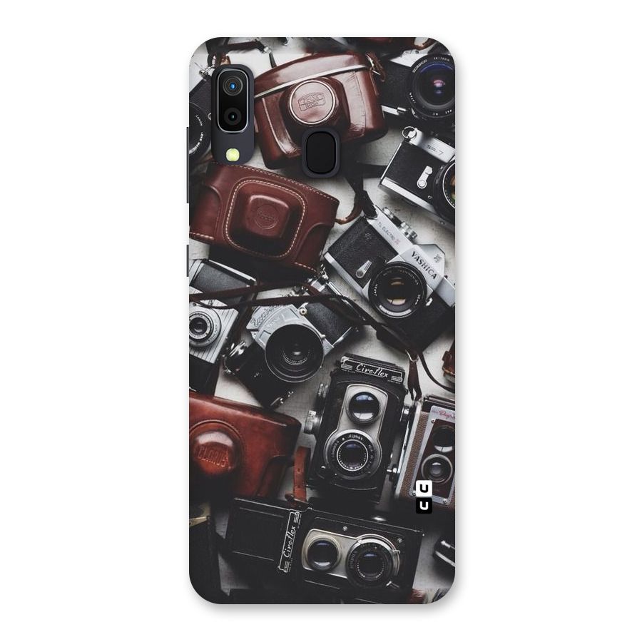 Vintage Beauty Shutter Back Case for Galaxy M10s