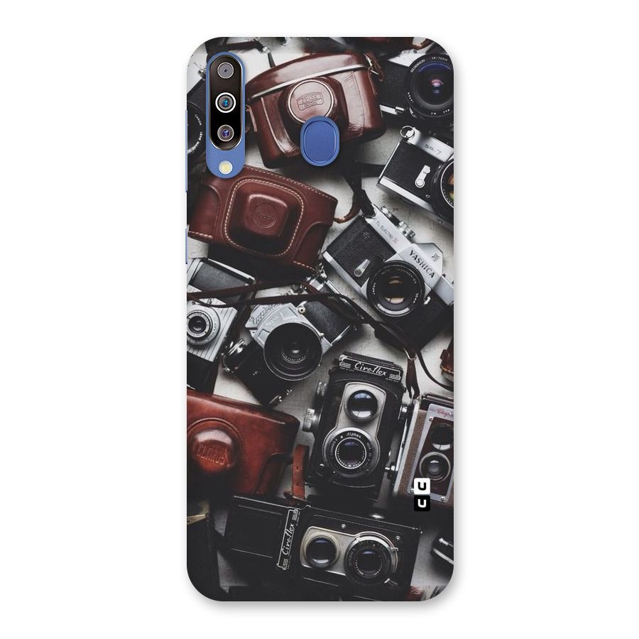 Vintage Beauty Shutter Back Case for Galaxy M30