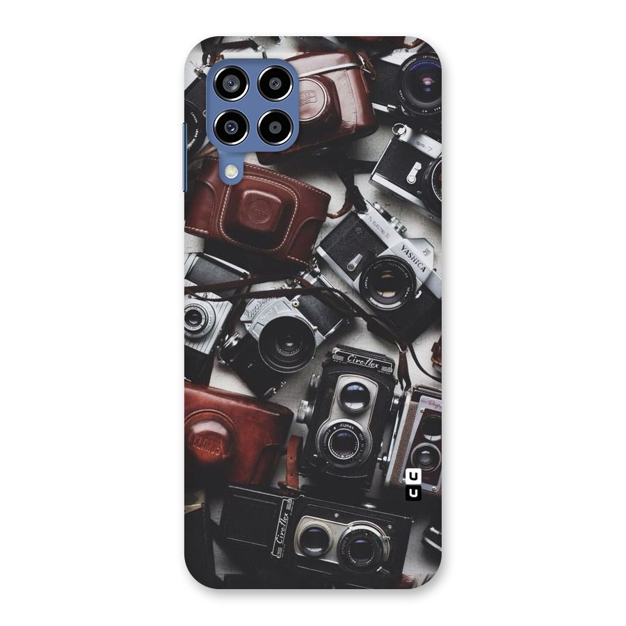 Vintage Beauty Shutter Back Case for Galaxy M53 5G