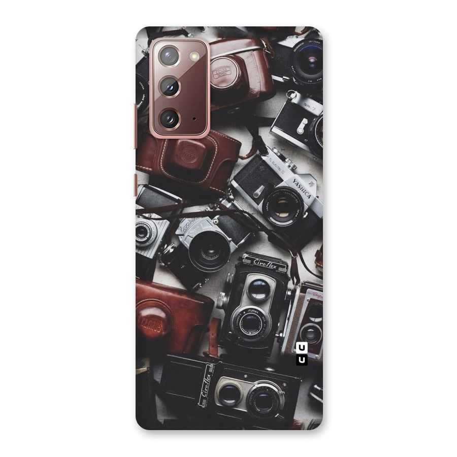 Vintage Beauty Shutter Back Case for Galaxy Note 20