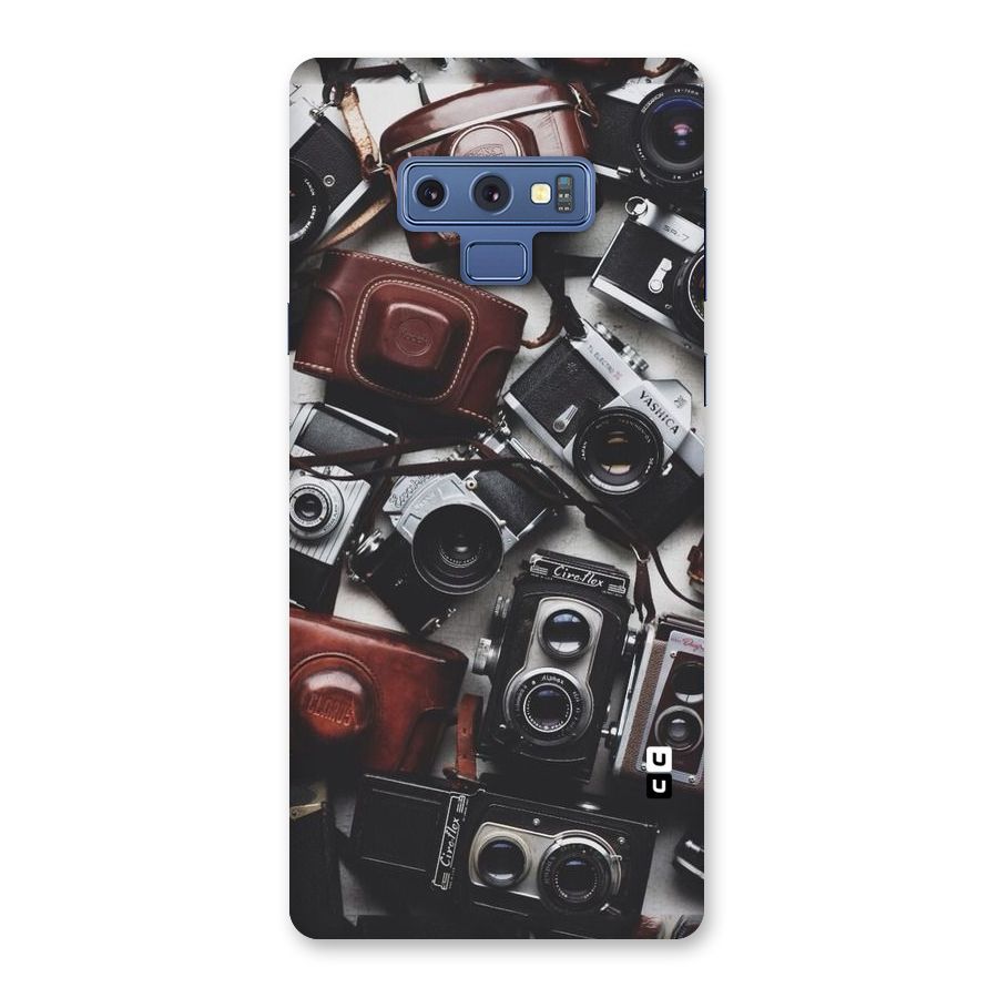 Vintage Beauty Shutter Back Case for Galaxy Note 9
