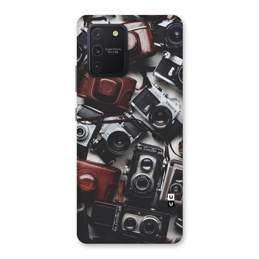 Vintage Beauty Shutter Back Case for Galaxy S10 Lite