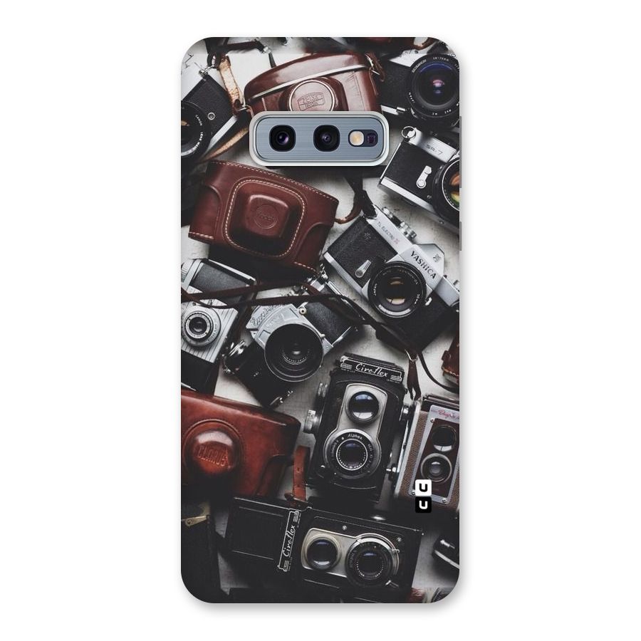 Vintage Beauty Shutter Back Case for Galaxy S10e