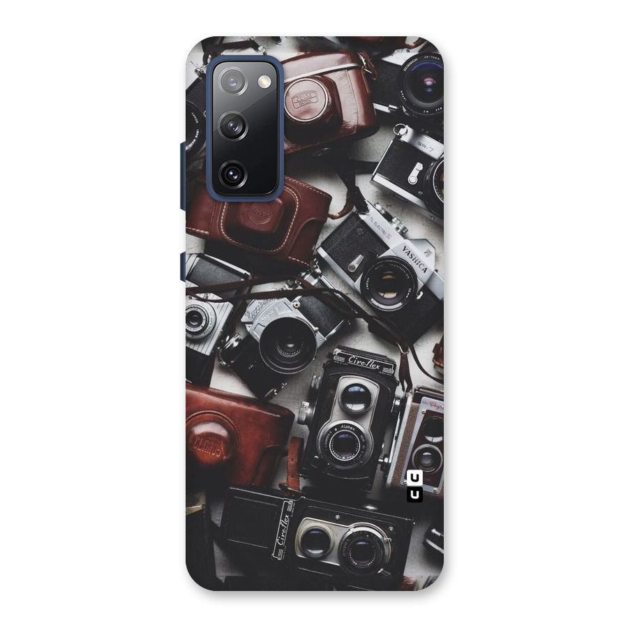 Vintage Beauty Shutter Back Case for Galaxy S20 FE