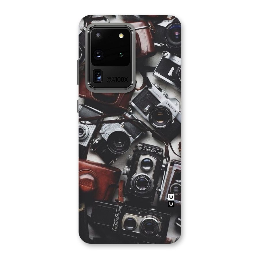 Vintage Beauty Shutter Back Case for Galaxy S20 Ultra