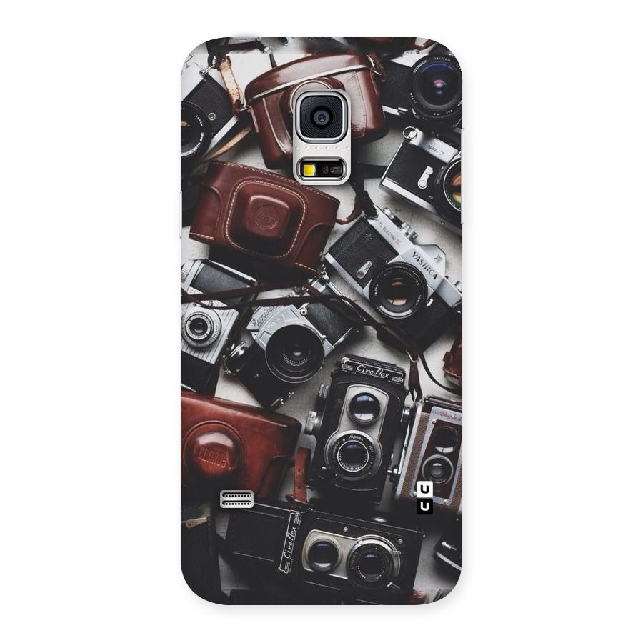 Vintage Beauty Shutter Back Case for Galaxy S5 Mini