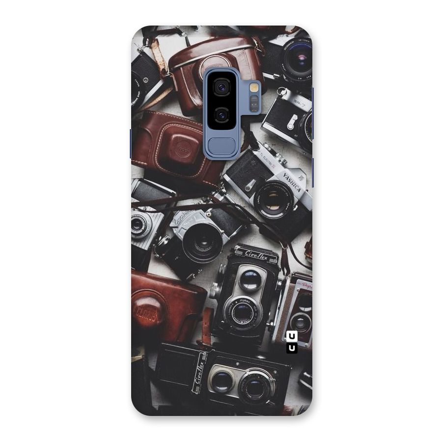 Vintage Beauty Shutter Back Case for Galaxy S9 Plus