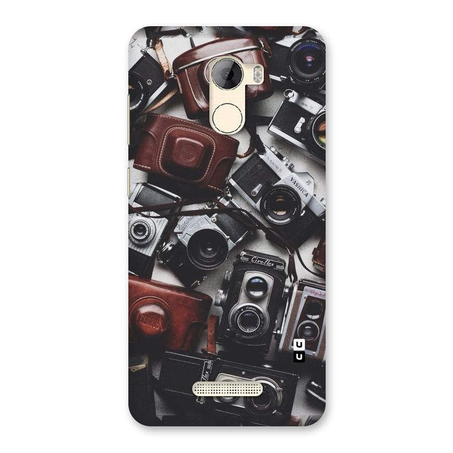 Vintage Beauty Shutter Back Case for Gionee A1 LIte