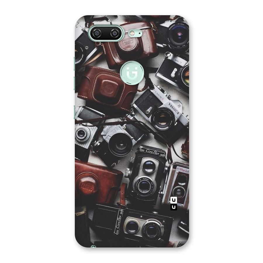 Vintage Beauty Shutter Back Case for Gionee S10