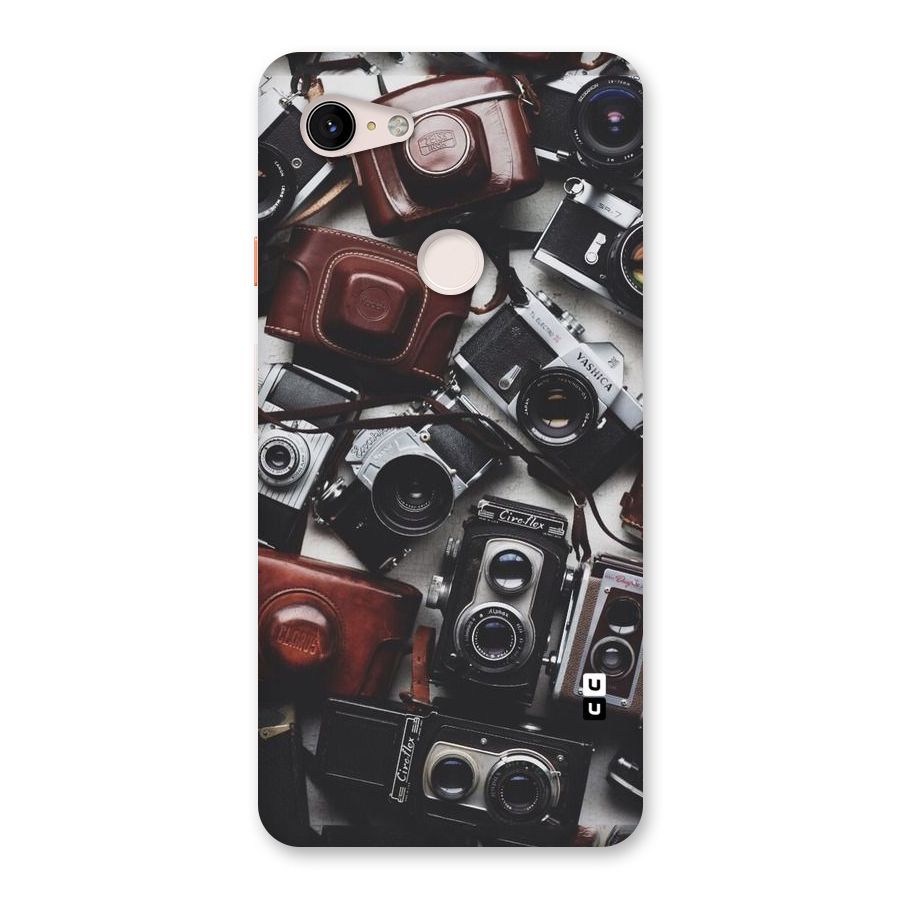 Vintage Beauty Shutter Back Case for Google Pixel 3 XL