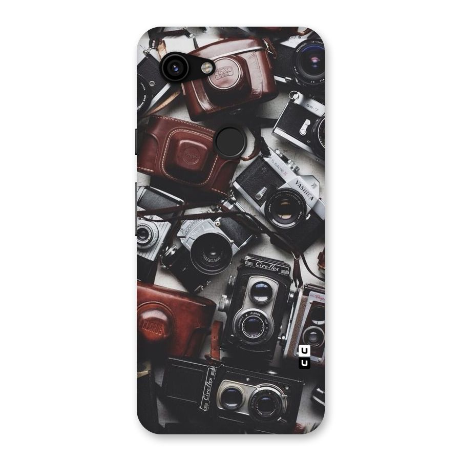 Vintage Beauty Shutter Back Case for Google Pixel 3a