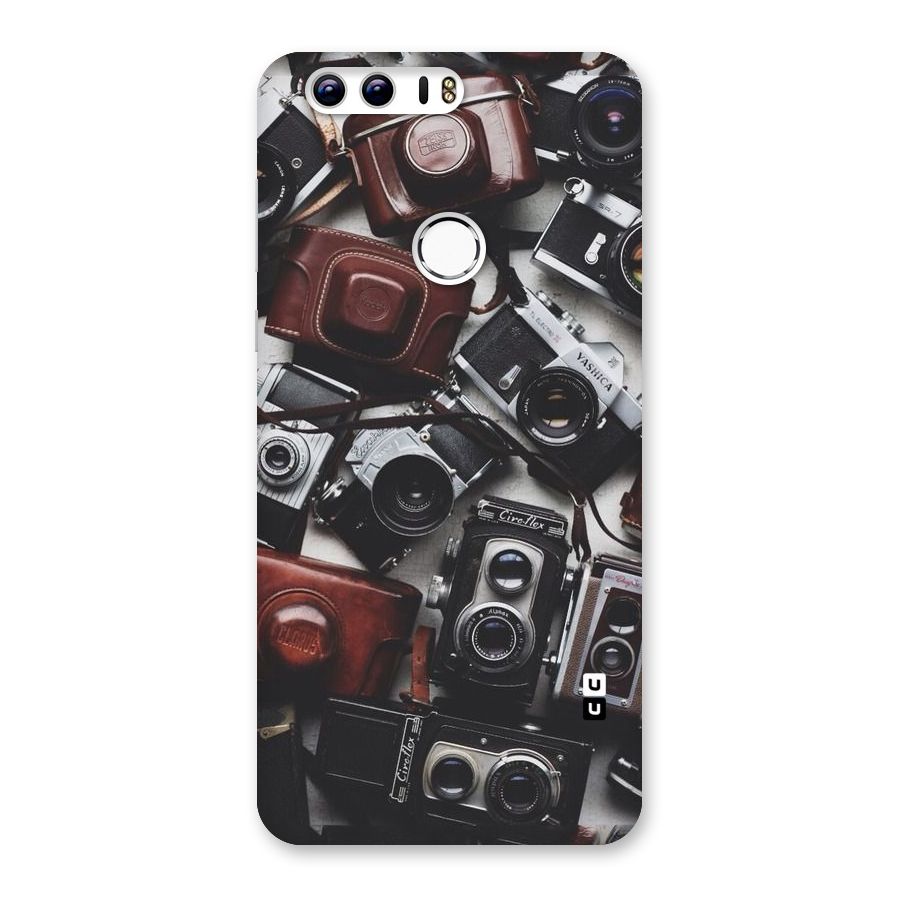 Vintage Beauty Shutter Back Case for Honor 8
