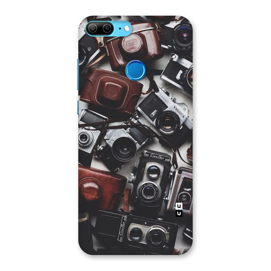 Vintage Beauty Shutter Back Case for Honor 9 Lite