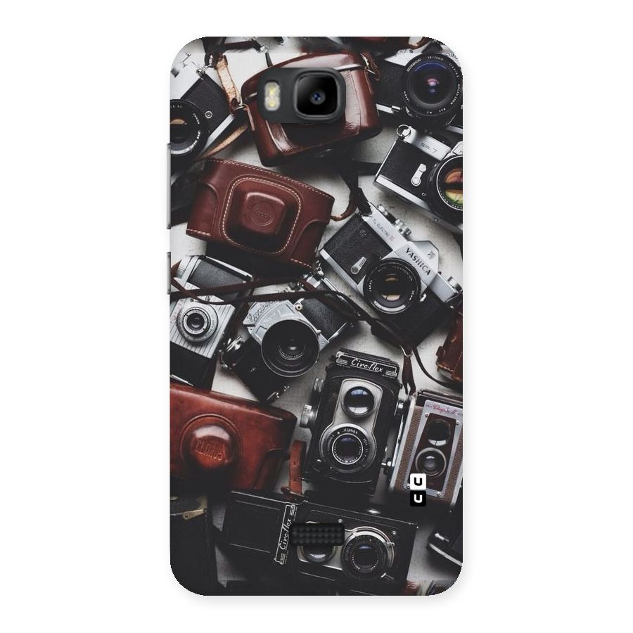 Vintage Beauty Shutter Back Case for Honor Bee