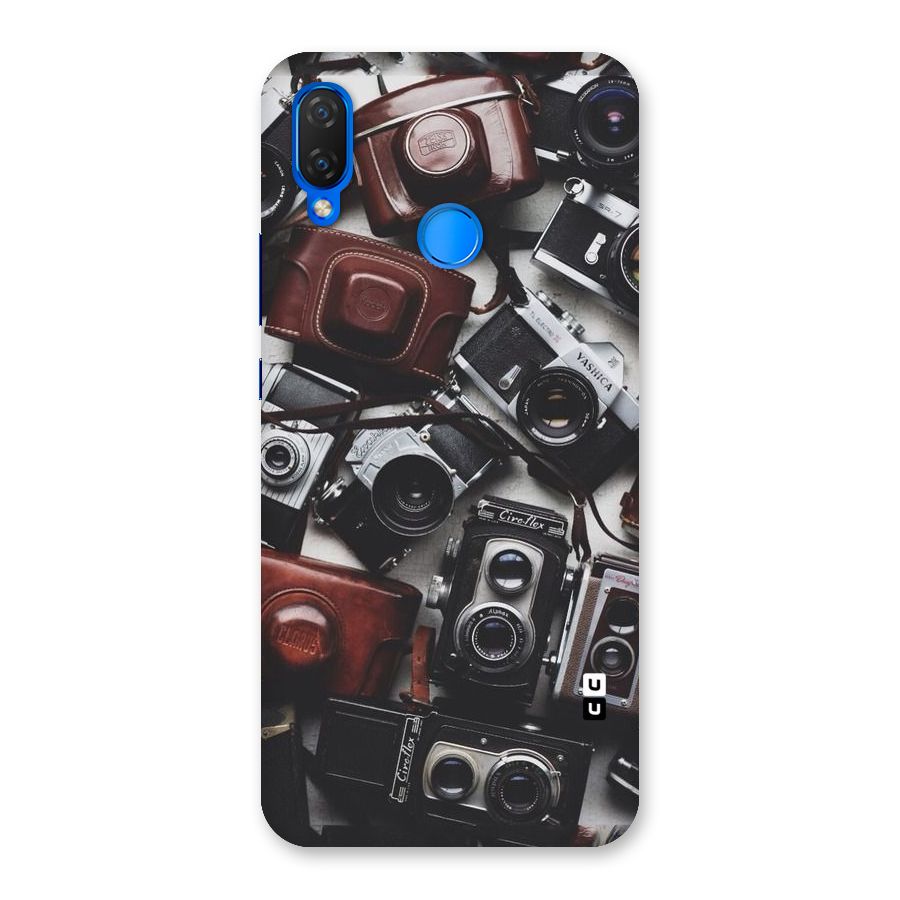 Vintage Beauty Shutter Back Case for Huawei P Smart+