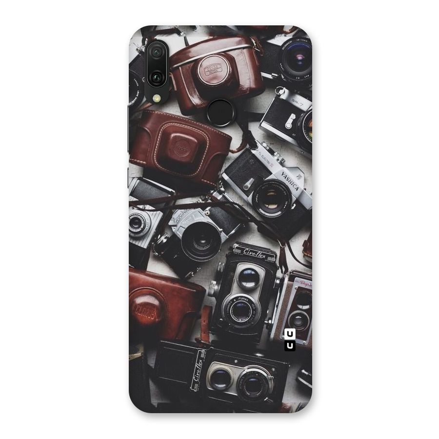 Vintage Beauty Shutter Back Case for Huawei Y9 (2019)