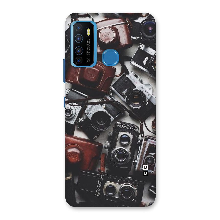 Vintage Beauty Shutter Back Case for Infinix Hot 9