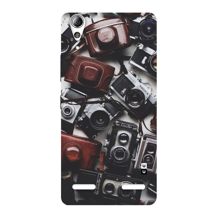 Vintage Beauty Shutter Back Case for Lenovo A6000 Plus