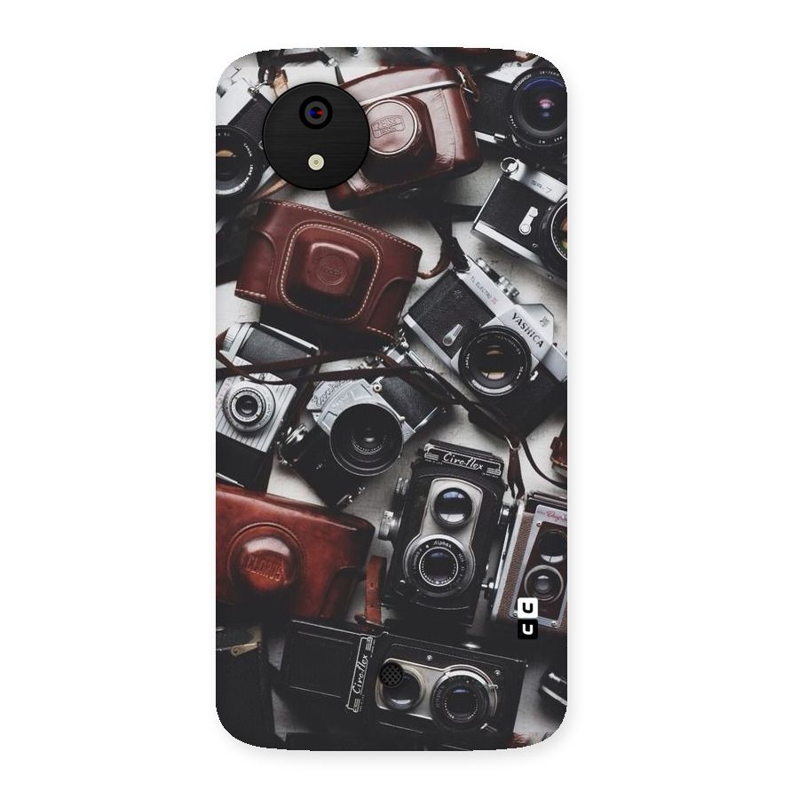 Vintage Beauty Shutter Back Case for Micromax Canvas A1